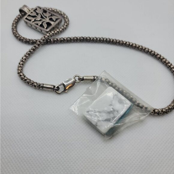 Silpada Sterling Necklace With Interchangeable Pendant - Picture 5 of 7